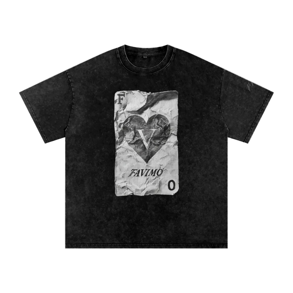 FVO Snow Washed Oversized Tee