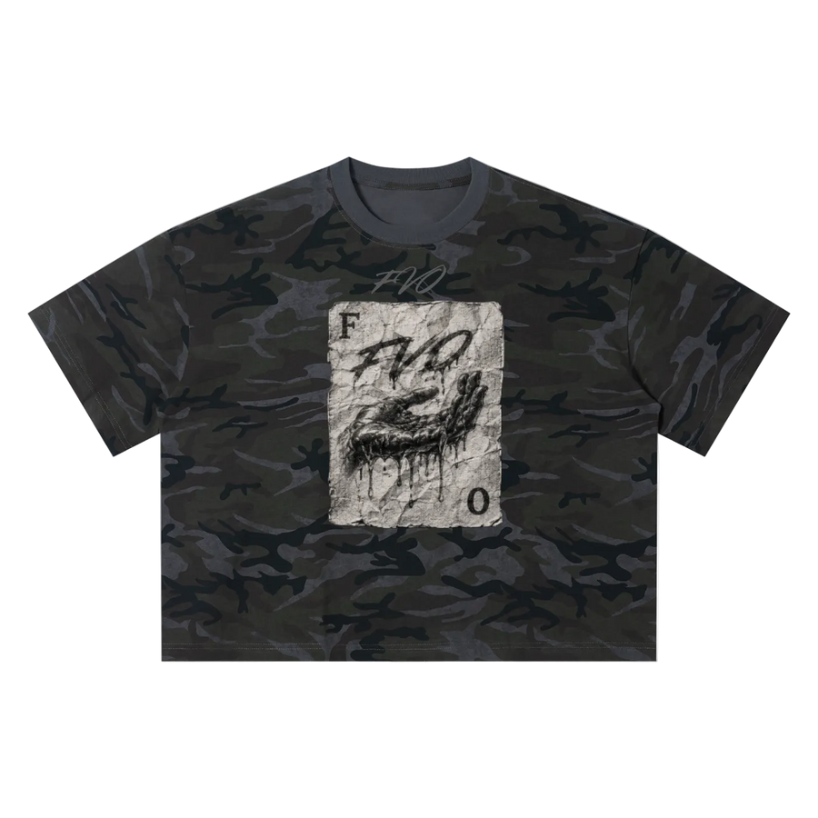 FVO Camo Boxy Tee