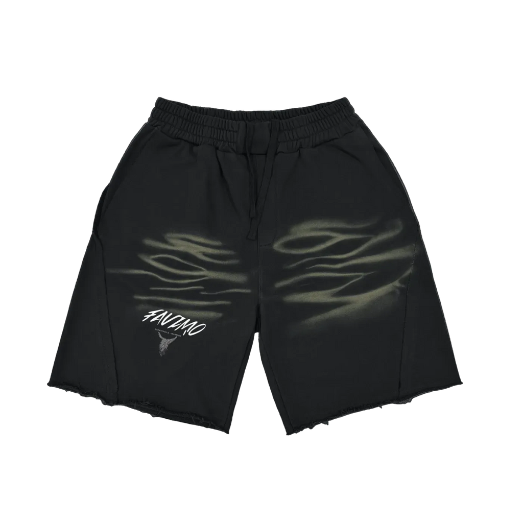FVO Vintage Washed Tiger Stripes Shorts