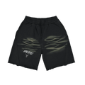 FVO Vintage Washed Tiger Stripes Shorts