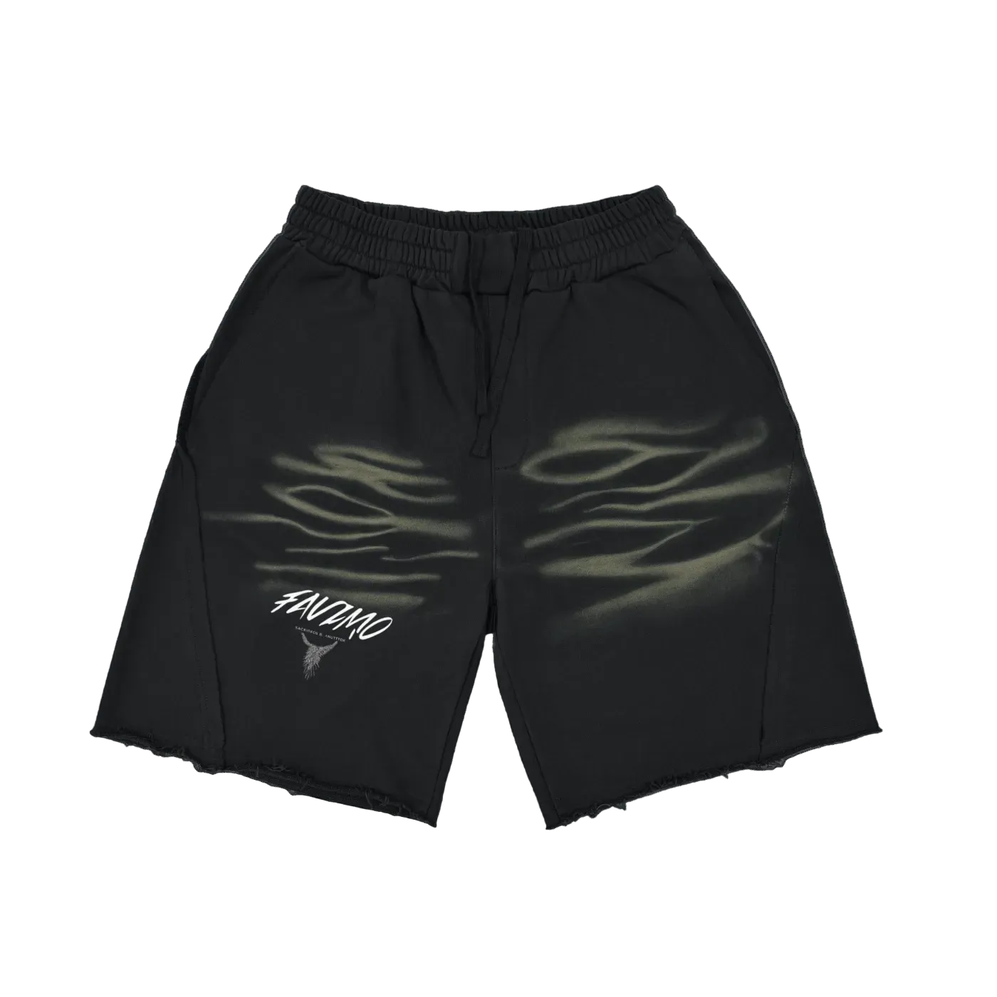 FVO Vintage Washed Tiger Stripes Shorts